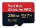 کارت حافظه  سن دیسک مدل Extreme Pro سرعت 633X 170MBps کلاس 10 ظرفیت 256 گیگابایت